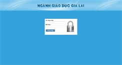 Desktop Screenshot of gialaiedu.net